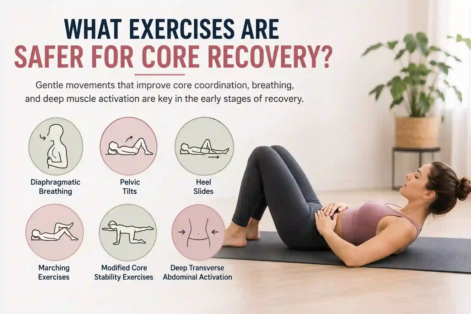 What Exercises Are Safer for Core Recovery Greater London (Barnet)