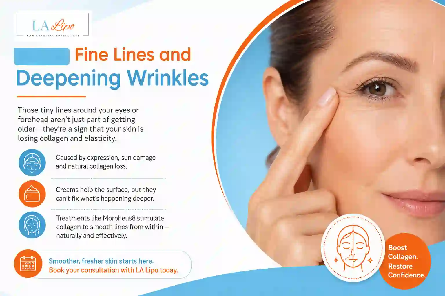 Sign #2: Fine Lines and Deepening Wrinkles Greater London (Barnet)